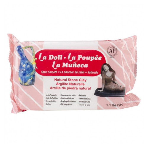 An image of Activa La Doll Satin Smooth Natural Stone Air Dry Clay.
