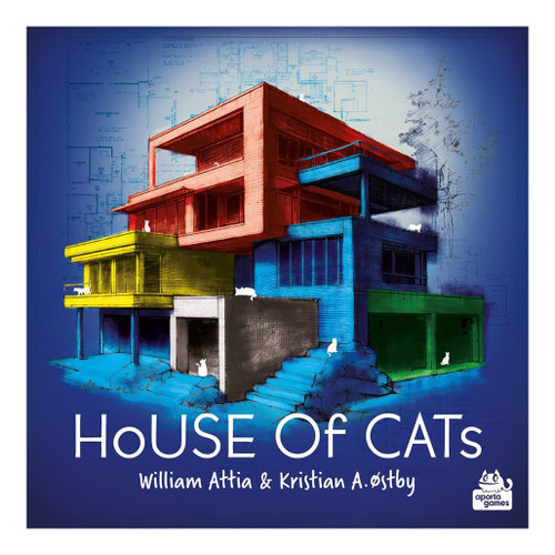An image of an Asmodee House Of Cats Game.