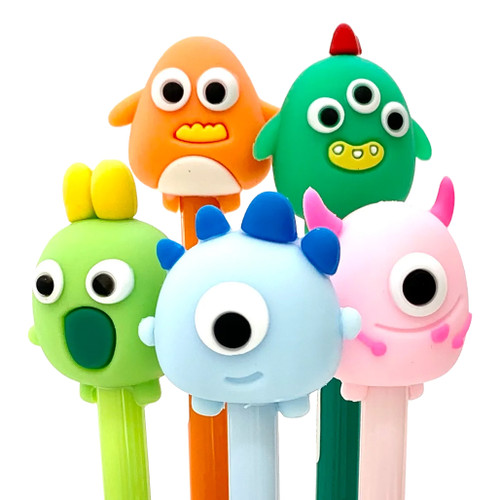 An image of BC USA Cute Monster Retractable Gel Pens.