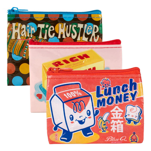 An image of Blue Q Coin Purses.
