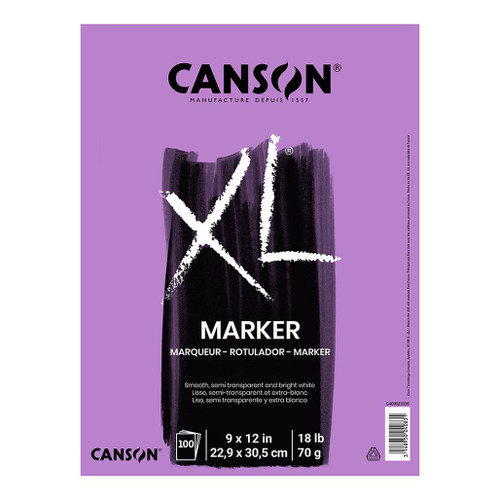 An image of a Canson XL Marker Pad, 9" x 12".