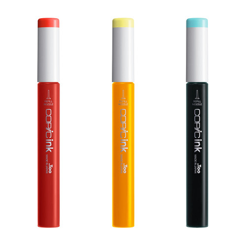 An image of Copic Marker Ink Refills.