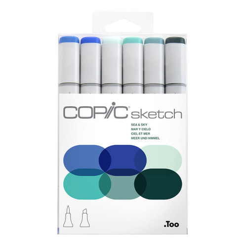 An Image of Copic Toner Gray Classic Marker Set