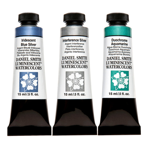 An image of Daniel Smith Luminescent Watercolors. 