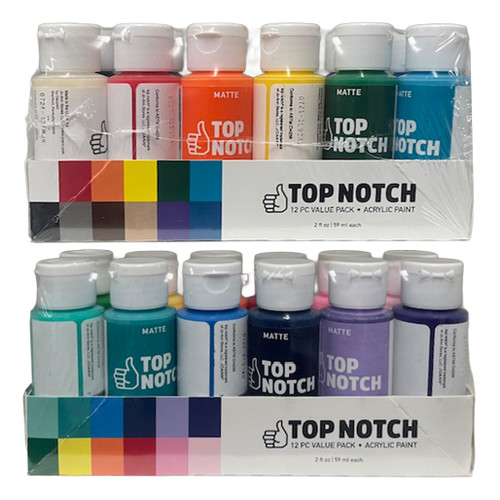 An image of DecoArt Top Notch Acrylic Paint Sets.