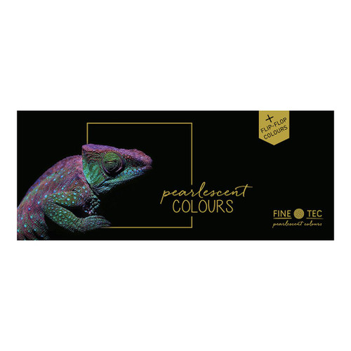 An image of a Finetec Pearlescent Colorful Watercolor Set, 24 Colors.