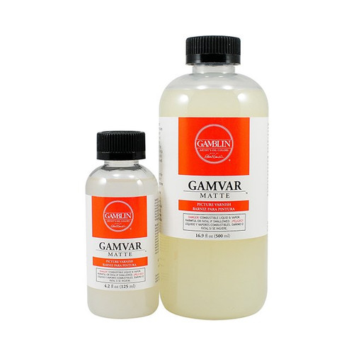 An image of Gamblin Gamvar Matte Picture Varnish.