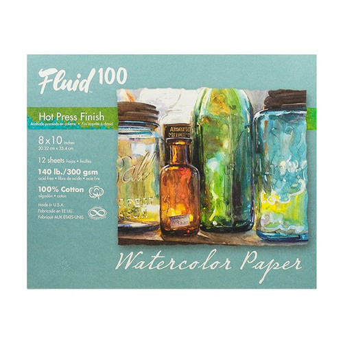 An image of a Fluid 100 Watercolor Paper Pochette.