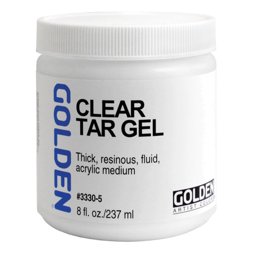 An image of Golden Clear Tar Gel Acrylic Medium. 