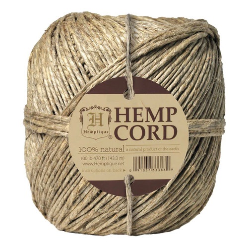 An image of a Hemptique Natural Hemp Cord Ball.