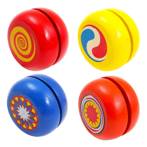 An image of House Of Marbles Wooden Yo-Yos.