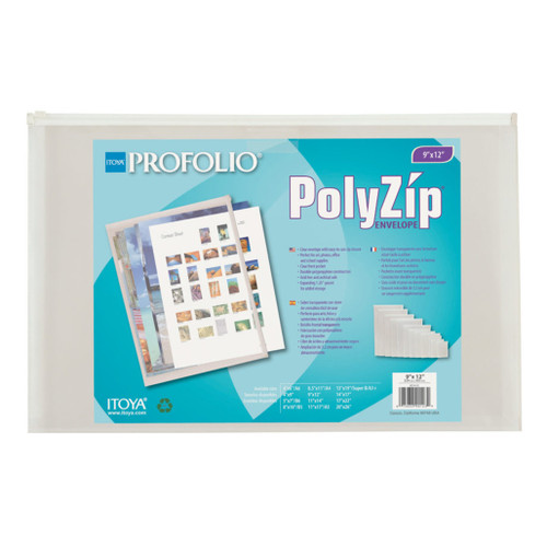 An image of an Itoya ProFolio PolyZip Envelope.