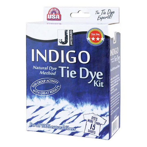 An image of a Jacquard Mini Indigo Tie Dye Kit.