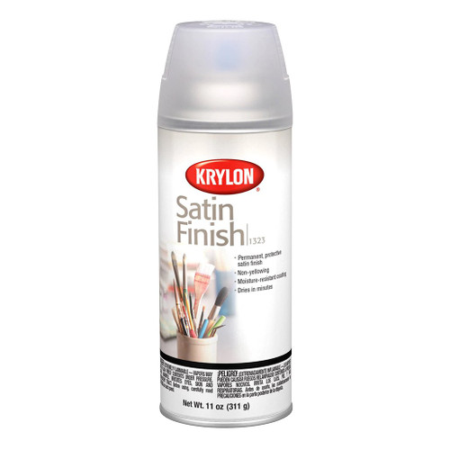 An image of Krylon Satin Finish Spray.
