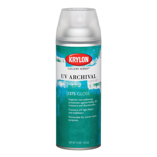 An image of Krylon UV Archival Gloss Varnish Spray.