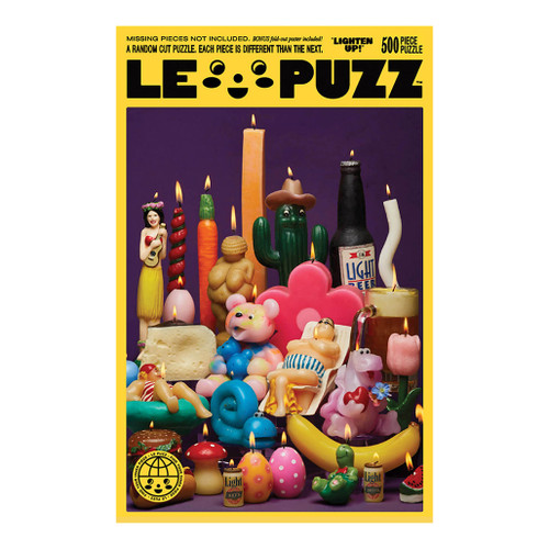 An image of a Le Puzz Lighten Up 500-Piece Puzzle.
