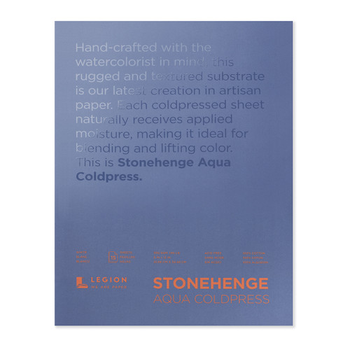 An image of a Legion Stonehenge Aqua Coldpress Block. 