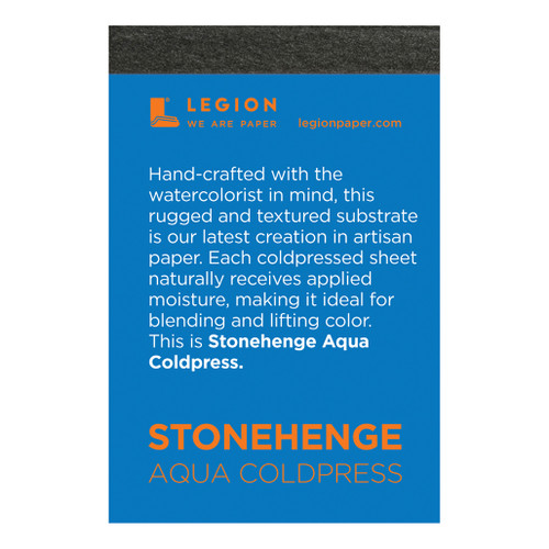 An image of a Legion Stonehenge Aqua Mini Pad, Coldpress.