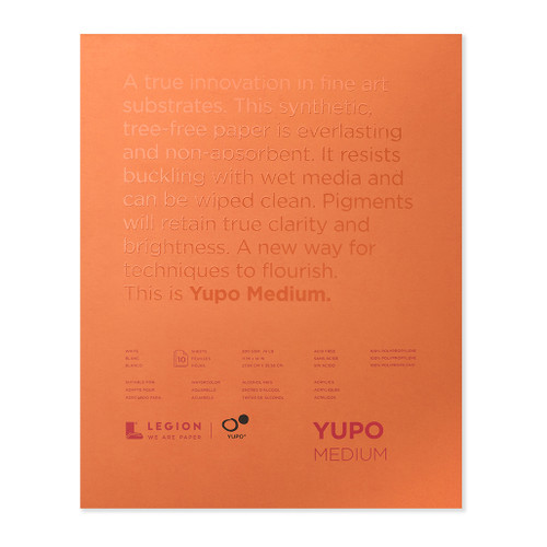An image of a Legion Yupo Medium Pad. 