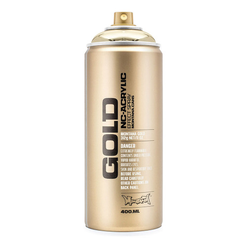 An image of a Montana GOLD Chrome Color Spray Paint can.