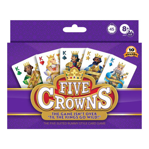 An image of a Playmonster Five Crowns Card Game.