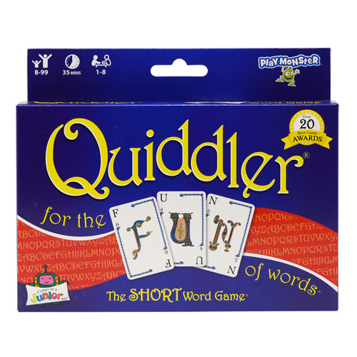 An image of a Playmonster Quiddler Card Game.