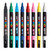 An open image of a Posca PC-3M Fine Tip Paint Marker Set, Basic Colors, 8 Colors.