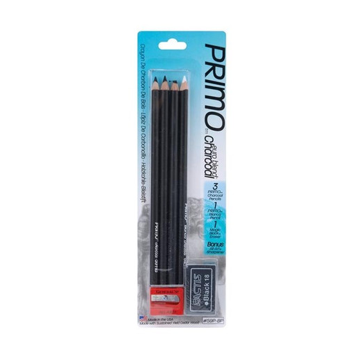 An Image of General's Charcoal Pencil Set