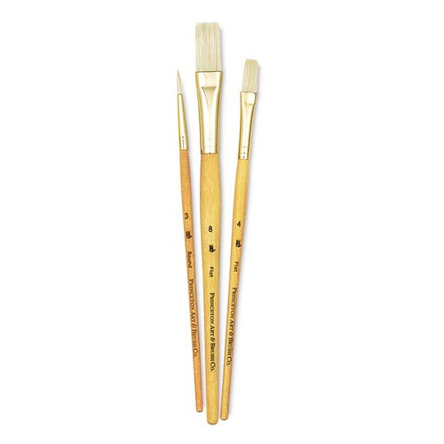 An Image of Princeton RealValue Brush Sets #9101 Camel, Set of 3