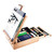 An open image of a Royal & Langnickel Sketch & Draw Artist Easel Set.