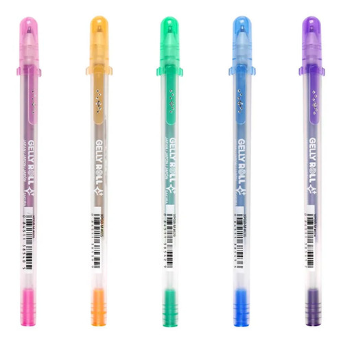 An image of Sakura Gelly Roll Silver Shadow Gel Pens.