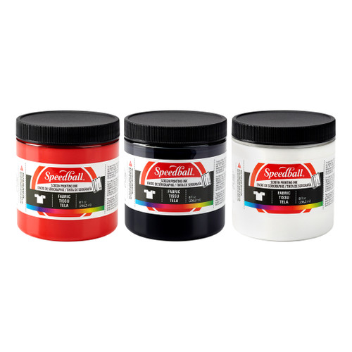 An image of Speedball Fabric Screen Printing Inks.