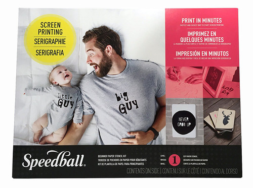 An image of a Speedball Paper Stencil Screen Printing Kit.