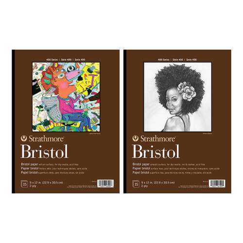 An image of Strathmore 400 Series 2-Ply Bristol Pads.