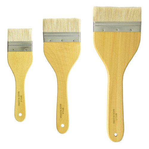 An image of Yasutomo Flat Wash Hake Brushes.