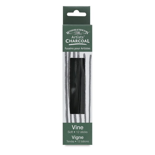An image of Winsor & Newton Artists' Vine Charcoal Sticks.